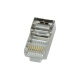 RJ45-stik LogiLink MP0003 100 enheder Slvfarvet #1