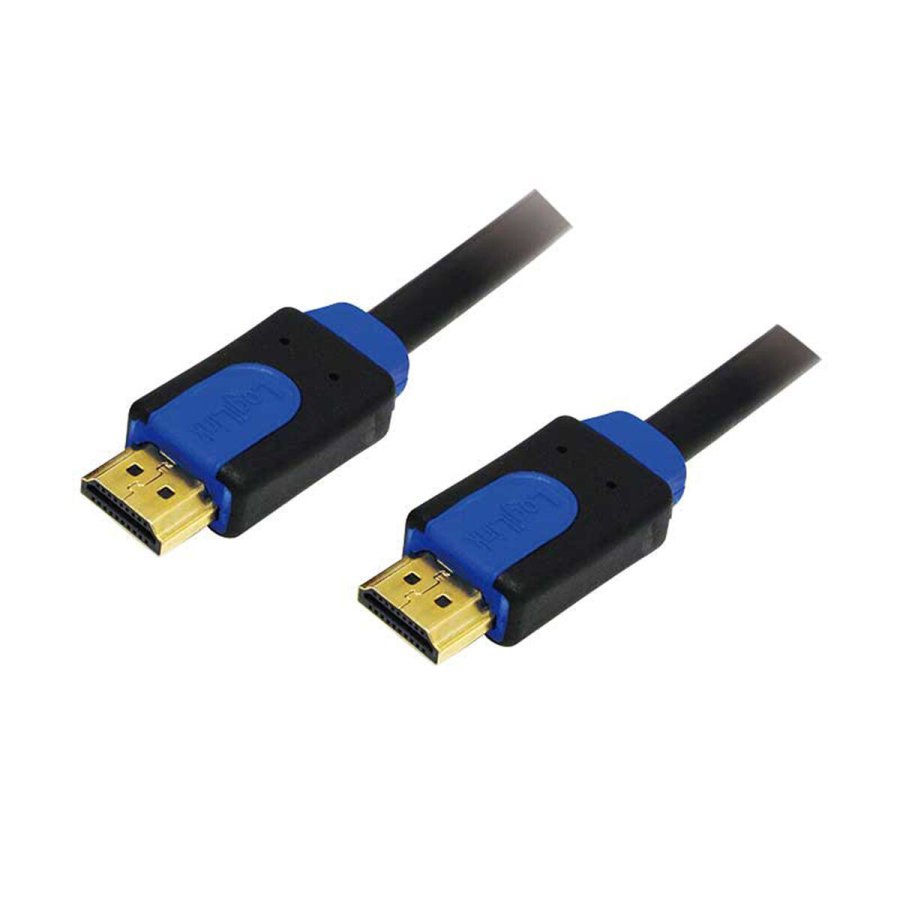 HDMI-kabel LogiLink CHB1105 Bl/Sort 5 m #1
