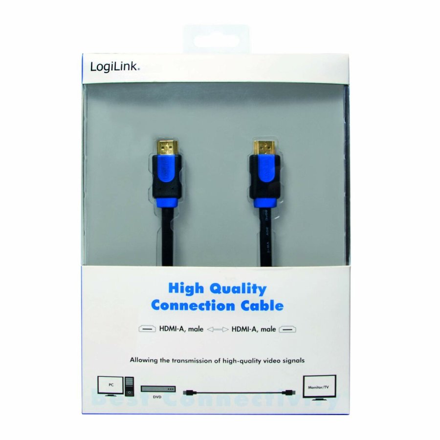 HDMI-kabel LogiLink Bl Sort Bl/Sort 15 m #2