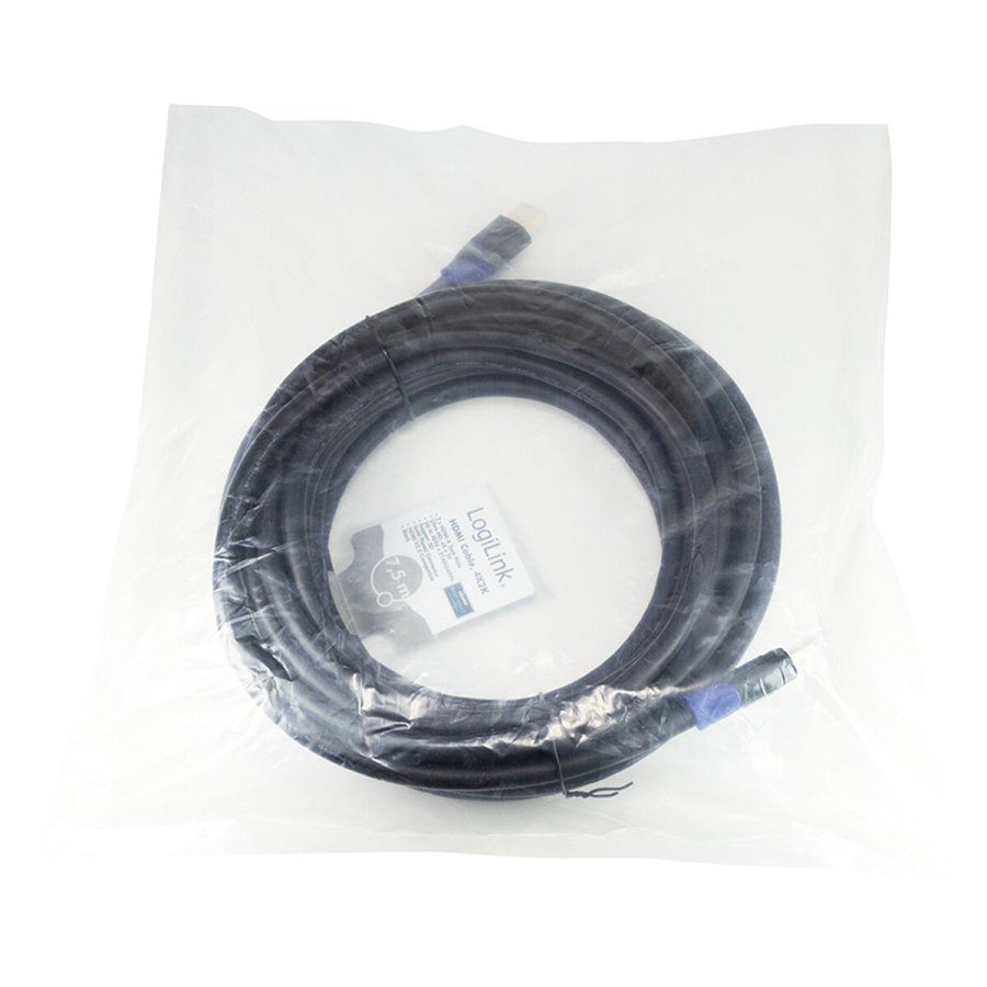 HDMI-kabel LogiLink CH0065 Sort 7,5 m #6