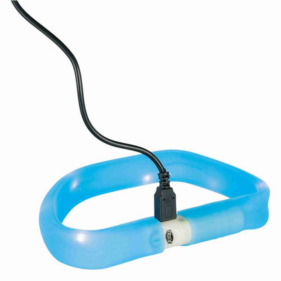 LED krave til kledyr Trixie Flash USB Bl M/L #6