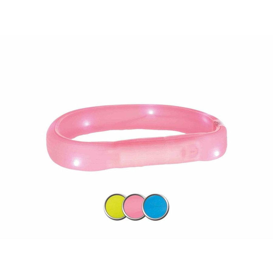 LED krave til kledyr Trixie Flash USB Bl L/XL #7