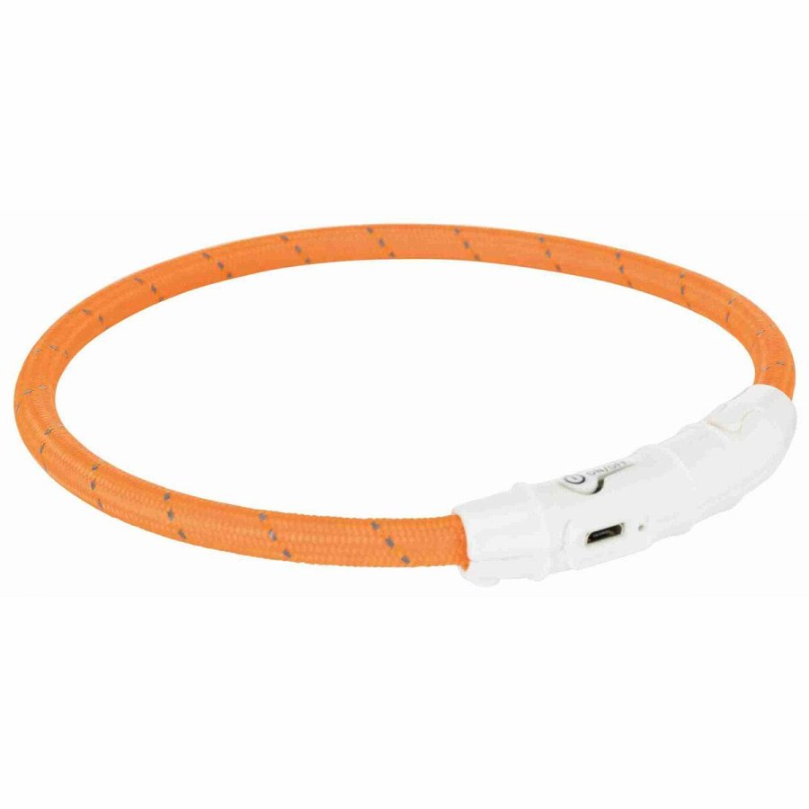 LED krave til kledyr Trixie Orange M/L #3