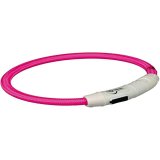 LED krave til kledyr Trixie Pink M/L #2