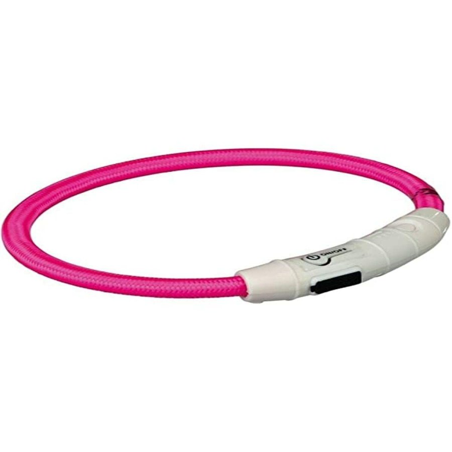 LED krave til kledyr Trixie Pink M/L #2