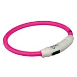 LED krave til kledyr Trixie Pink L/XL #1