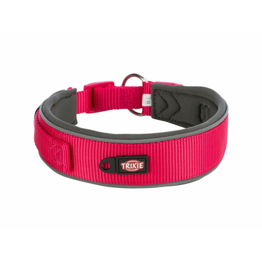 Hundehalsbnd Trixie Premium Grafit Fuchsia S/M 33-42 cm #3