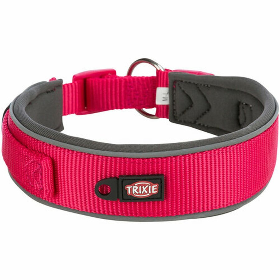 Hundehalsbnd Trixie Premium Grafit Fuchsia M/L 40-48 cm #4