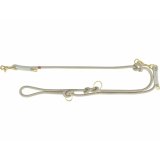 Justerbar hundesnor Trixie Soft Rope Gr Lysegr S S/XL #1