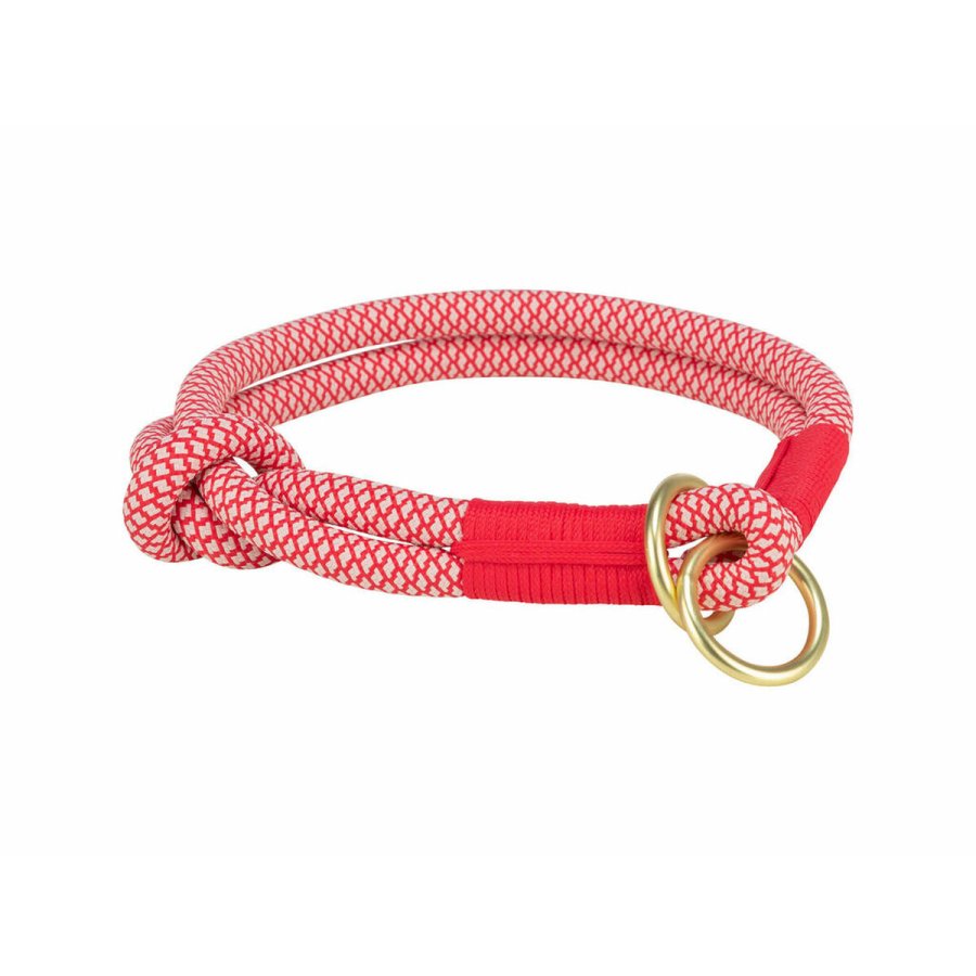 Hundetrning kraver Trixie Soft Rope Rd Fldefarvet XS/S 30 cm #1