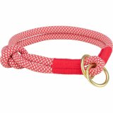 Hundetrning kraver Trixie Soft Rope Rd Fldefarvet S 35 cm #2