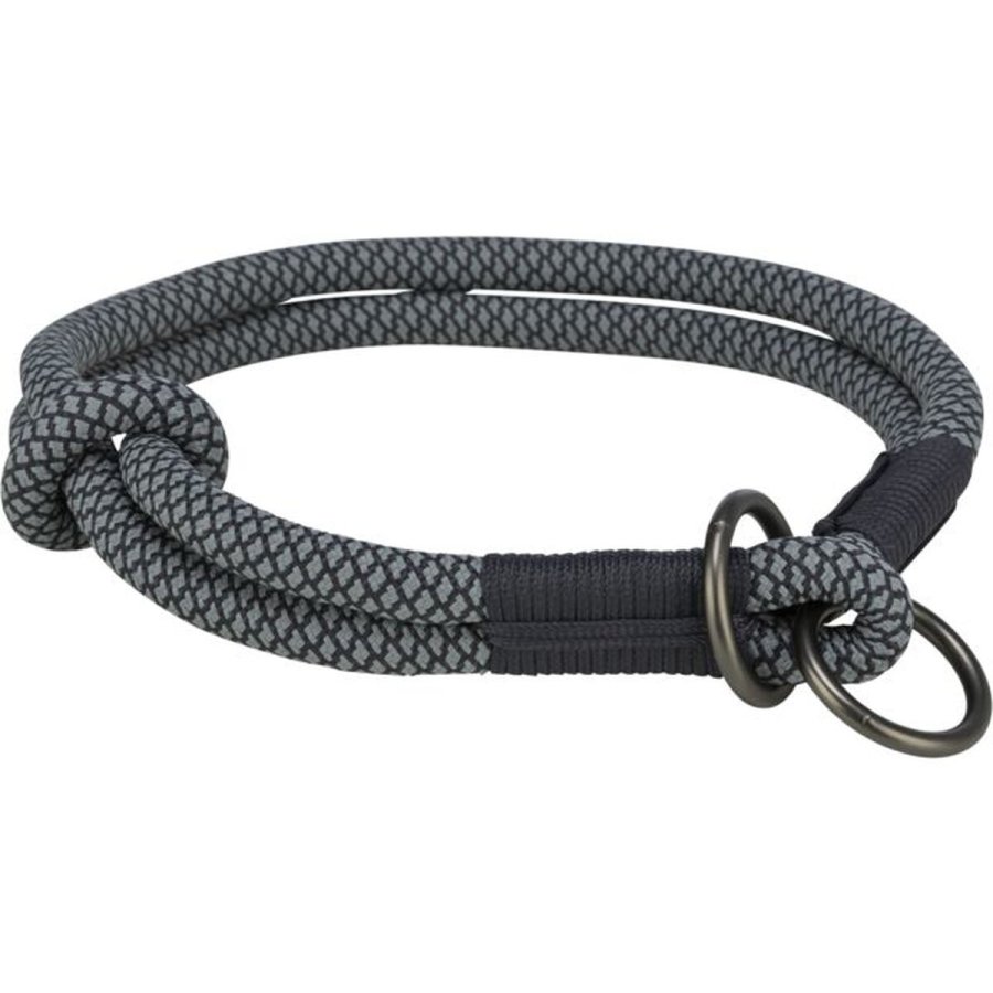 Hundetrning kraver Trixie Soft Rope Sort Gr M 45 cm #1