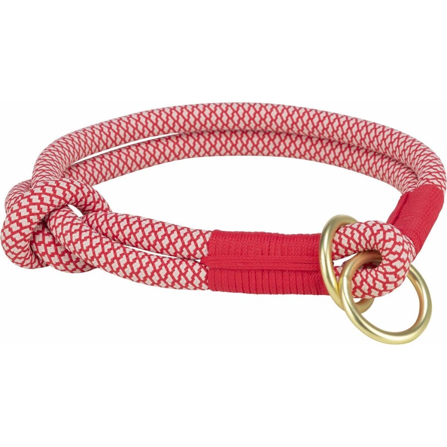 Hundetrning kraver Trixie Soft Rope Rd Fldefarvet L 50 cm #1