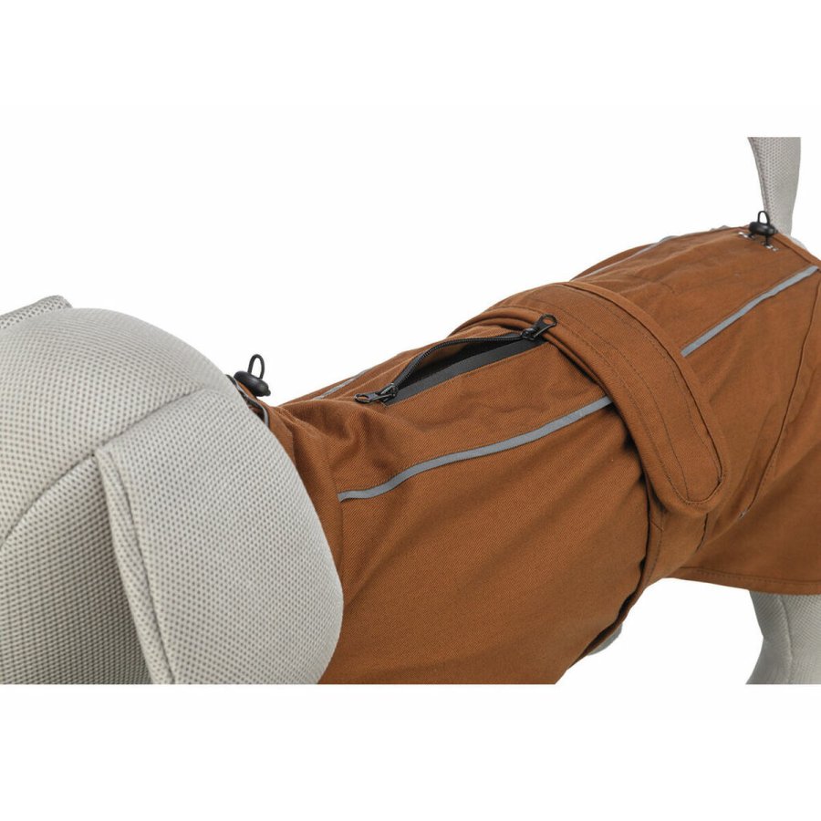 Hund regnfrakke Trixie Orange XS #5