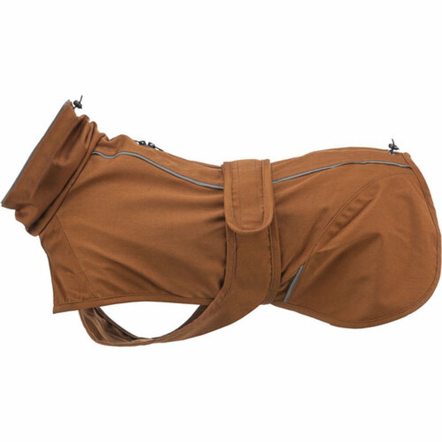 Hund regnfrakke Trixie Orange L #2