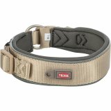 Hundehalsbnd Trixie Premium Grafit Sand M/L 40-48 cm #6
