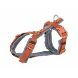 Hundesele Trixie Premium Trekking Orange Grafit S #1