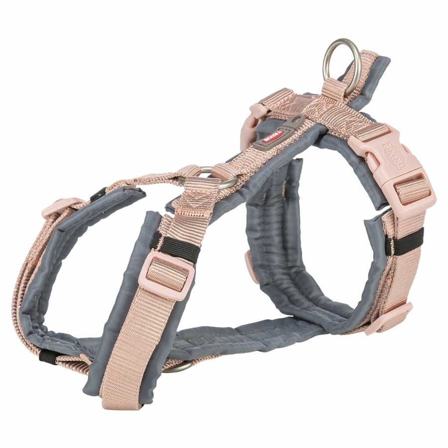 Hundesele Trixie Premium Trekking Grafit Blush L #1
