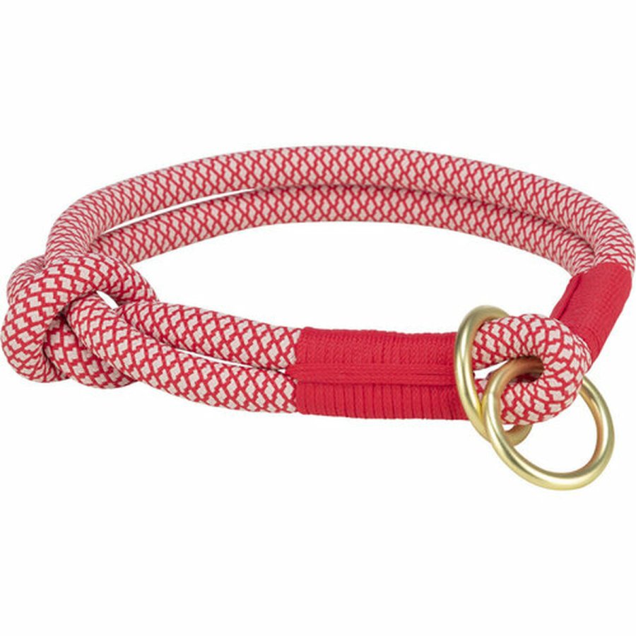 Hundetrning kraver Trixie Soft Rope Rd Fldefarvet XS 25 cm #2