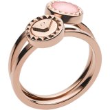 Ring til kvinder Emporio Armani EGS2694221505 Rosenguld #1