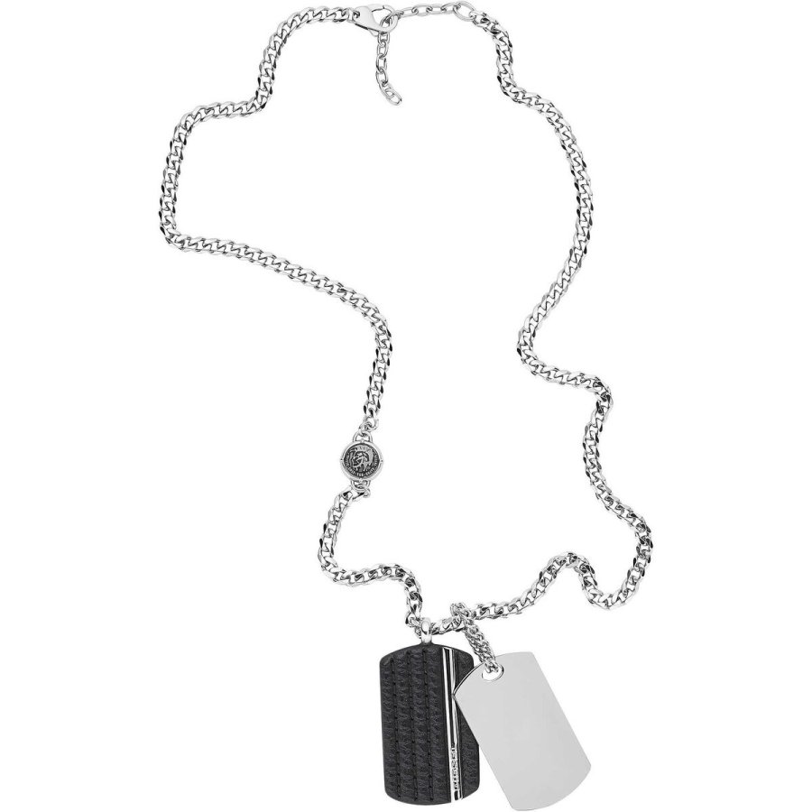 Halskdetil mnd Diesel DOUBLE DOG TAGS #1