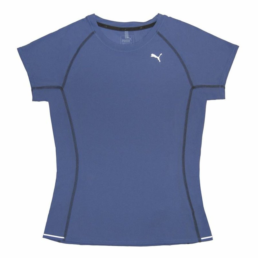 Kort�rmet T-shirt til Kvinder Puma Pe Running Tee Bl� #1