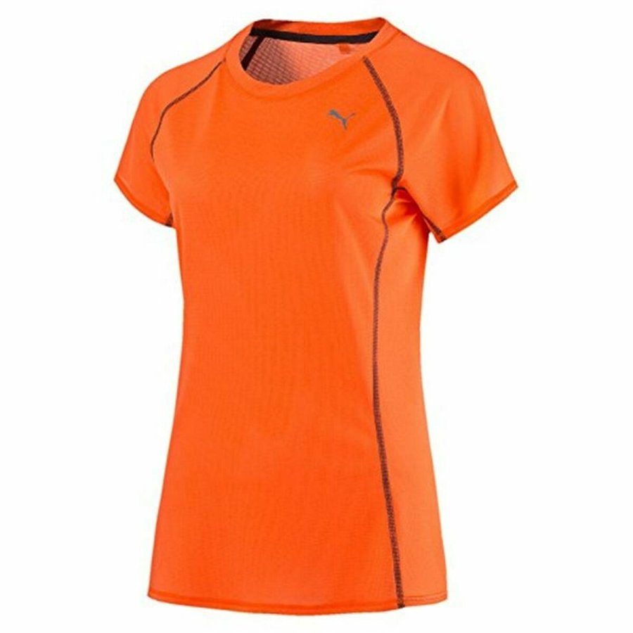 Kortrmet Sport T-shirt Puma Pe Running Tee Orange #1