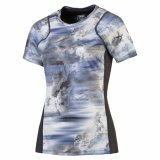 Kortrmet T-shirt til Kvinder Puma Graphic Tee Bl #1