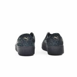 Sportssneakers til damer Puma Suede Platform Eletal Sort #6