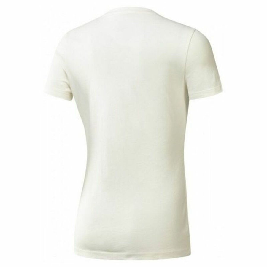 Kort�rmet T-shirt til Kvinder Reebok Training Split Tee Hvid #2