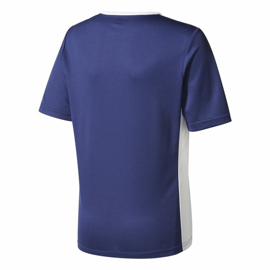Kortrmet fodboldtrje til brn Adidas Entrada 18 Bl #2