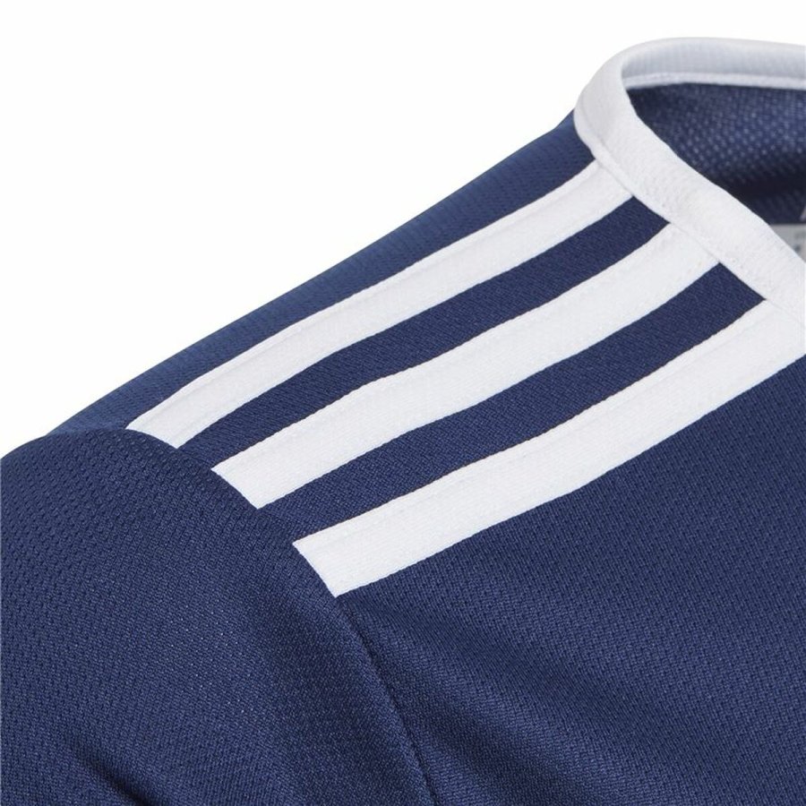 Kortrmet fodboldtrje til brn Adidas Entrada 18 Bl #3