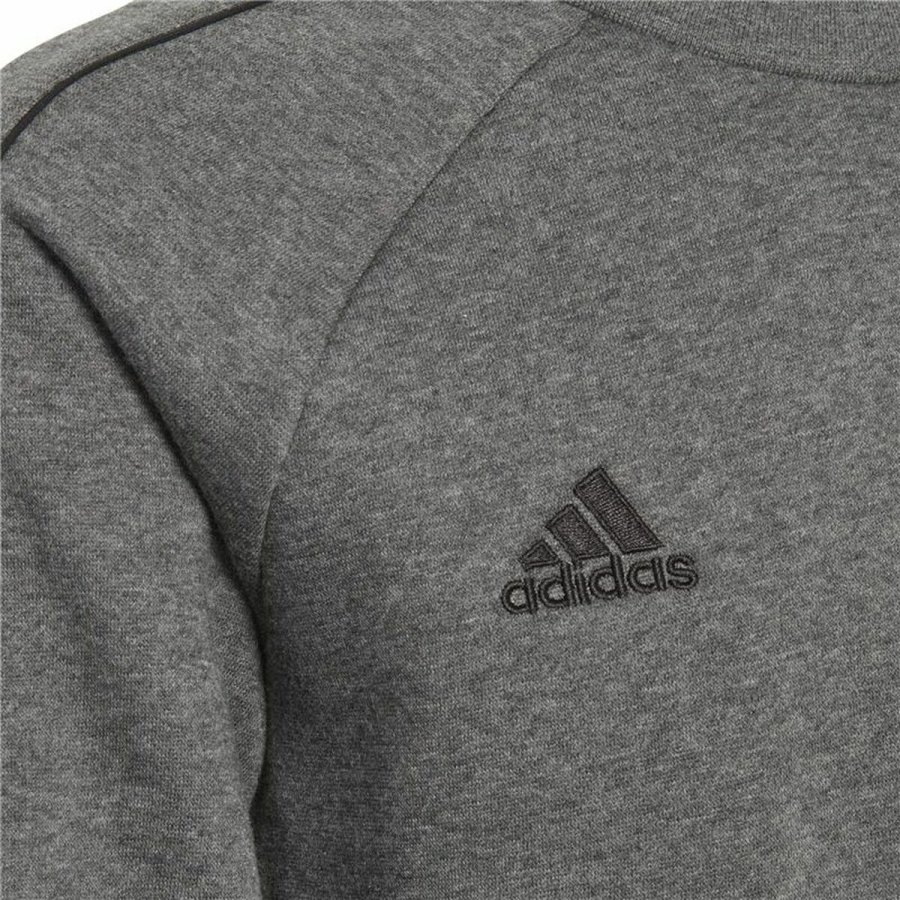 Sweaters uden Htte til Brn Adidas Core 18 Mrkegr #7