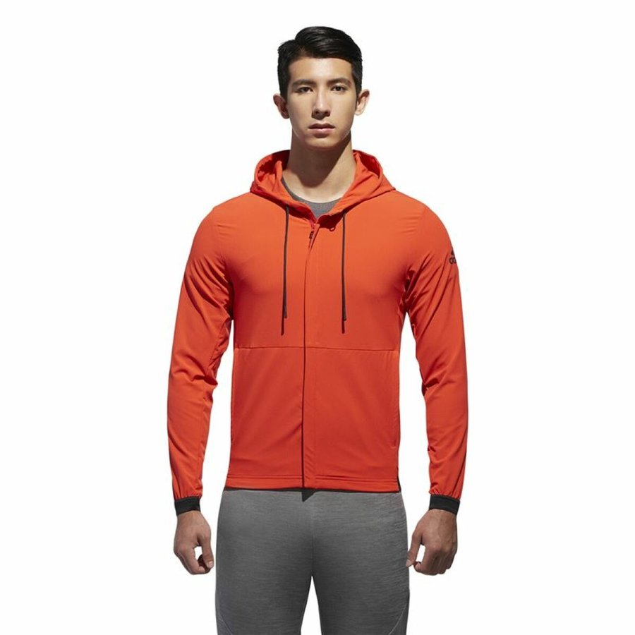Sport Jakke til M�nd Adidas M�rk orange #2
