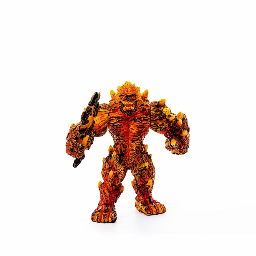 Dukke Schleich Eldrador Range - Lava Golem with Weapon 42447 #2