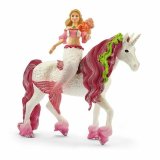 Enhjrning Schleich Sirene Feya on sea unicorn 3 Dele #1