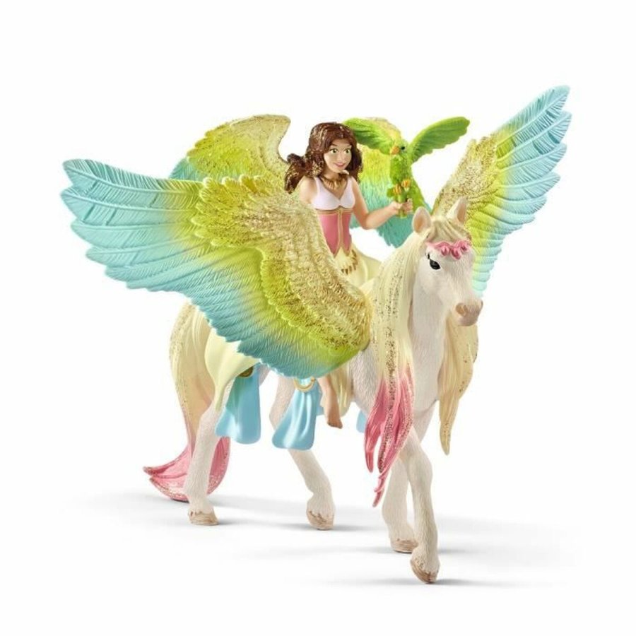 Action Figurer Schleich Fairy Surah with glitter Pegasus #1
