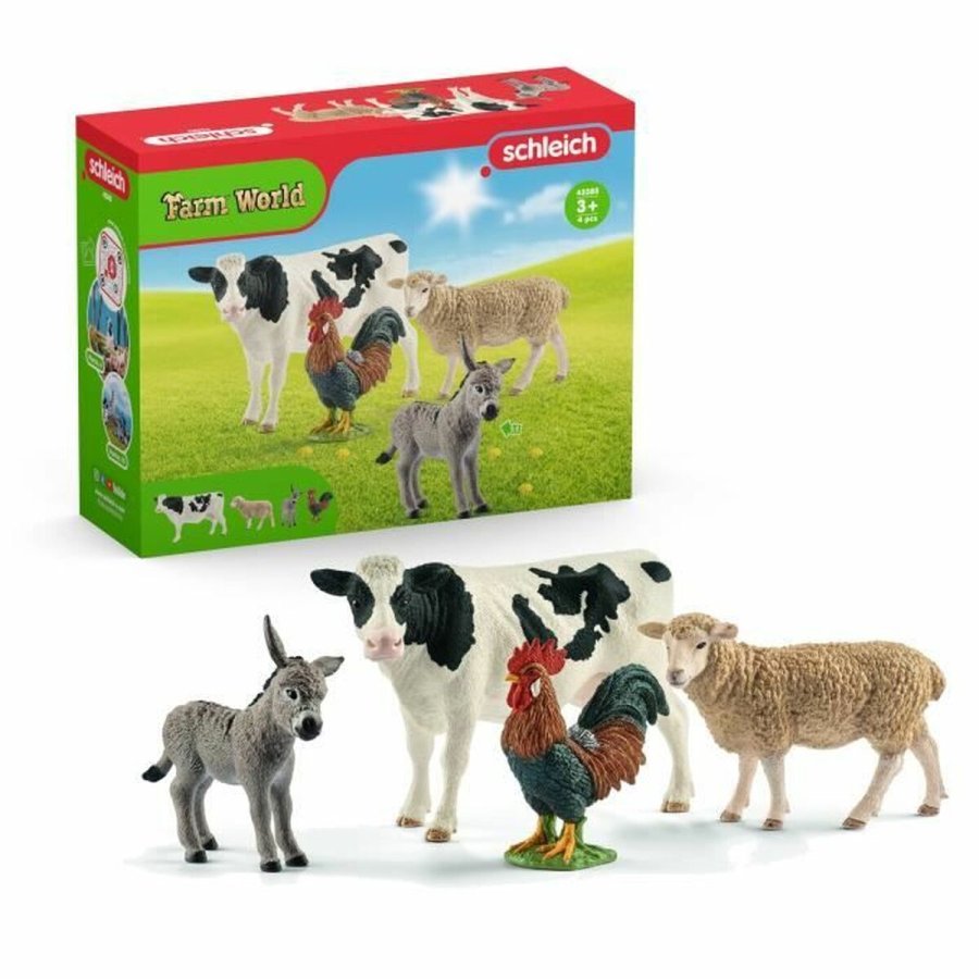 St Bondegrdsdyr Schleich 42385 Farm World PVC Plastik #1