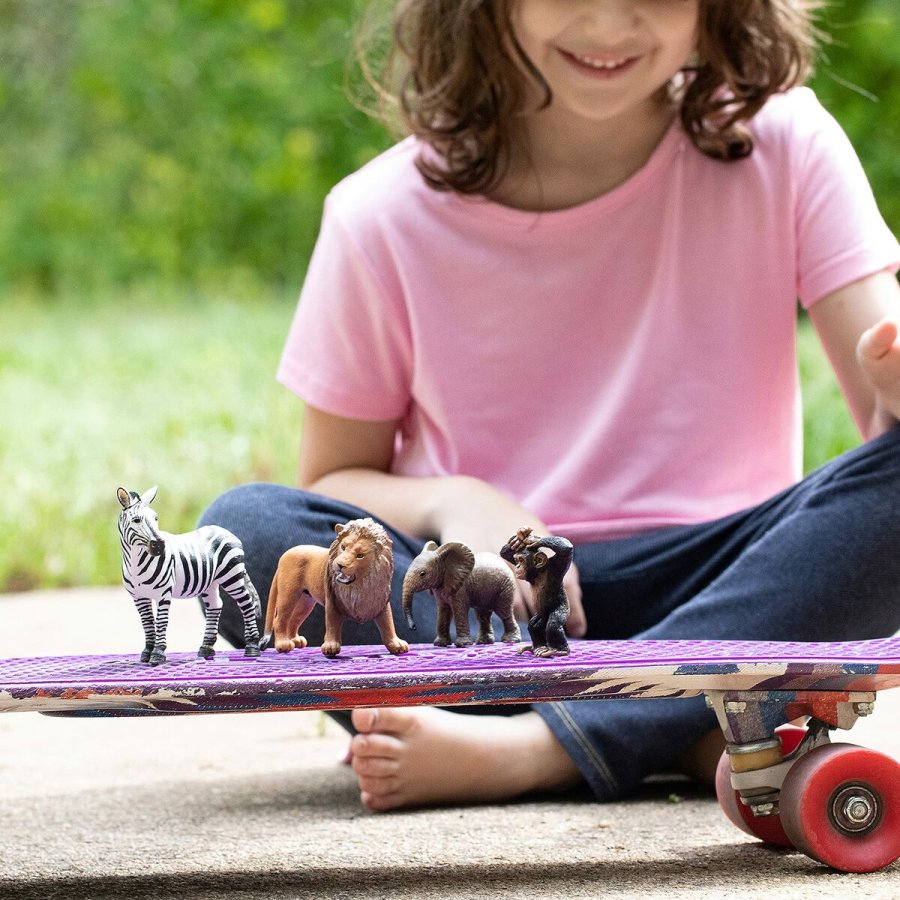 Dyrefigurer Schleich 42387 Wild Life: Safari 4 Dele Plastik #3