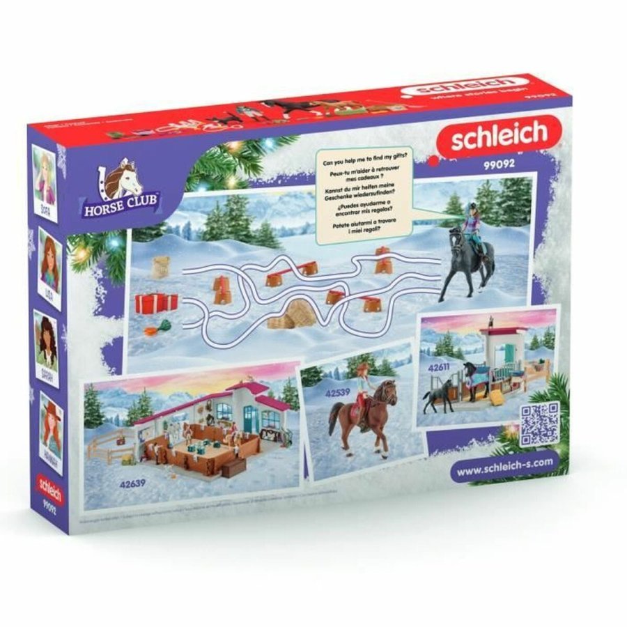 Adventskalender Schleich 99092 Club Plastik (24 Dele) #13