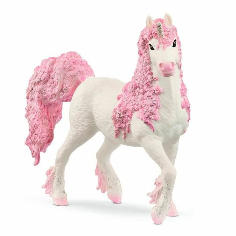 Action Figurer Schleich Flowery Unicorn Mare Figurine Enhjrning #1