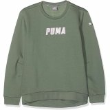 Sweatshirt til Brn Puma Style Hvid Oliven #1