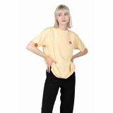 Kort�rmet T-shirt til Kvinder 24COLOURS Casual Gul #1
