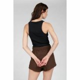 Kortrmet T-shirt til Kvinder 24COLOURS Casual Sort #2