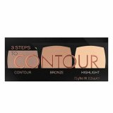 Pulver makeup Catrice 3 Steps to Contour Palette (7,5 g) #1