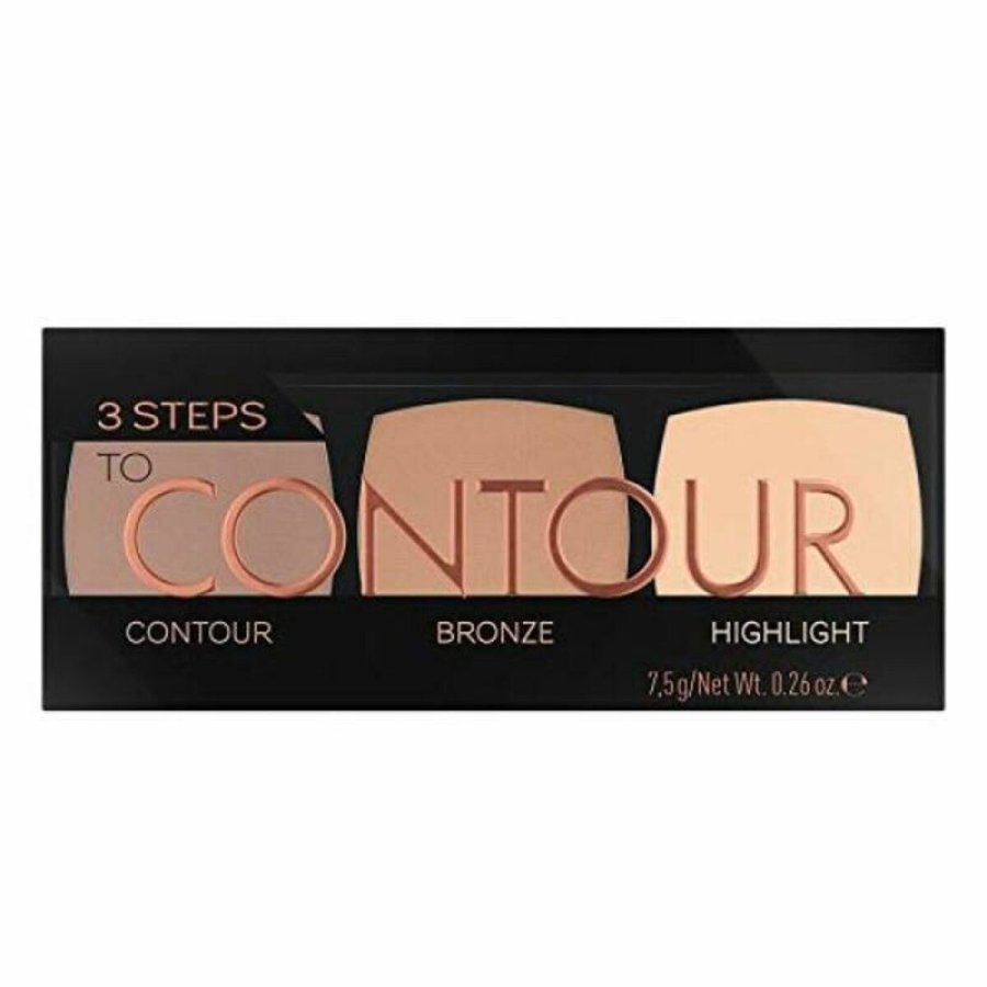 Pulver makeup Catrice 3 Steps to Contour Palette (7,5 g) #1