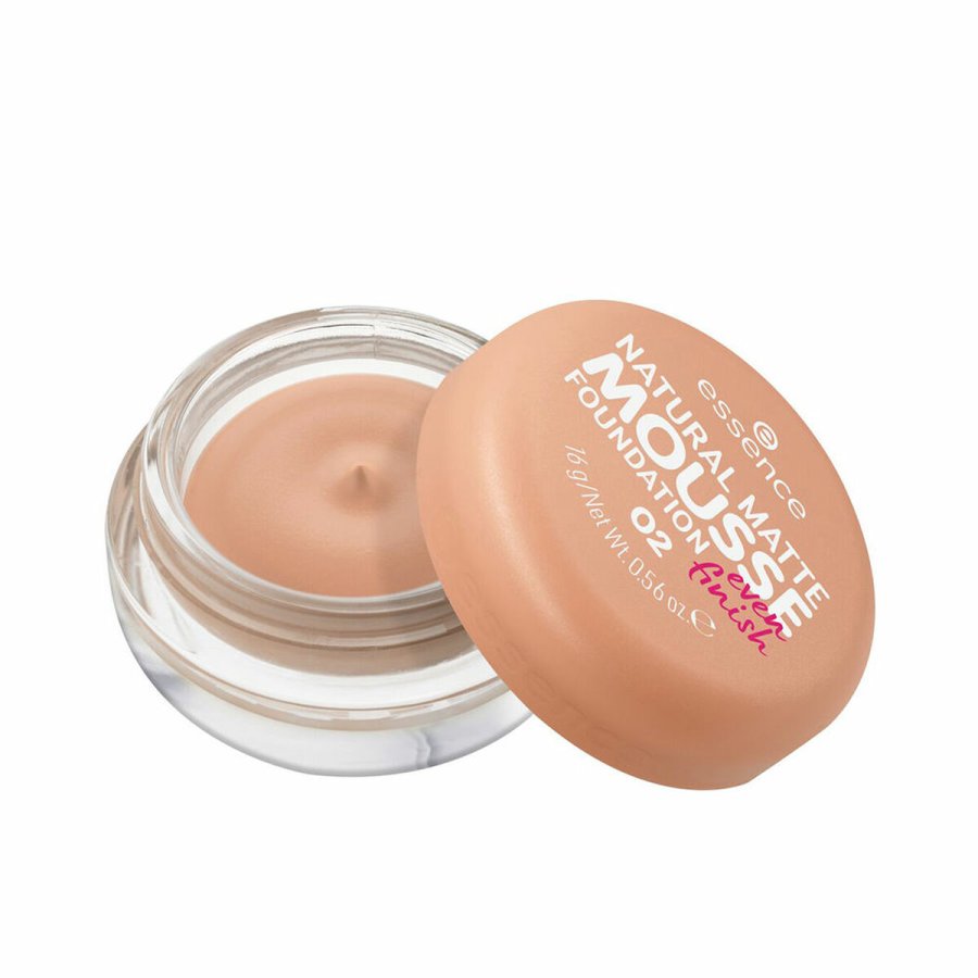 Mousse Make-up Foundation Essence NATURAL MATTE N 02 16 g #1