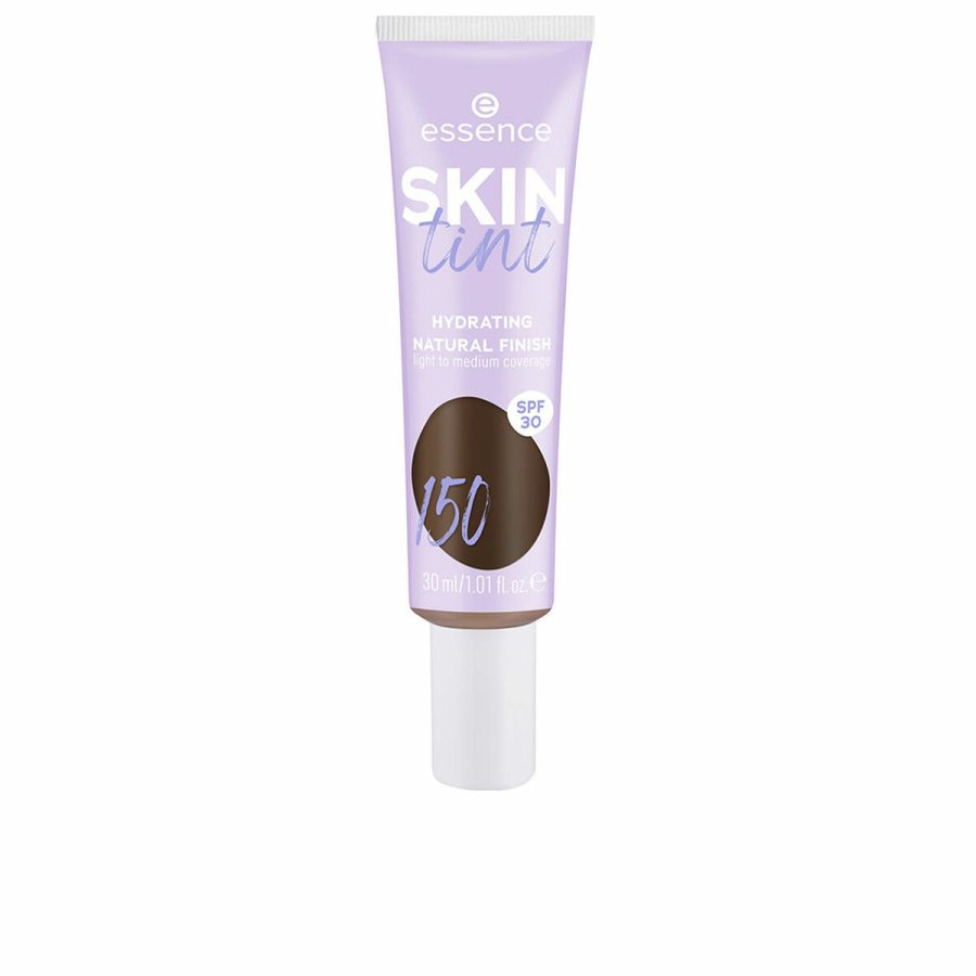 Fugtighedscreme med Farve Essence SKIN TINT Spf 30 30 g #1