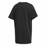 Kortrmet T-shirt til Kvinder Adidas Trefoil Sort #2