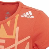 Brne Kortrmet T-shirt Adidas Graphic Tee Orange #2